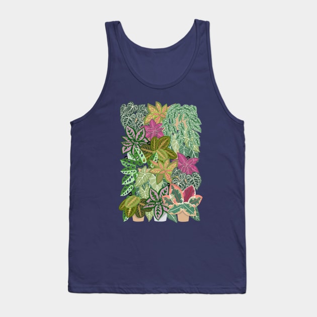 Exotic Flowers Tank Top by Irina Skaska